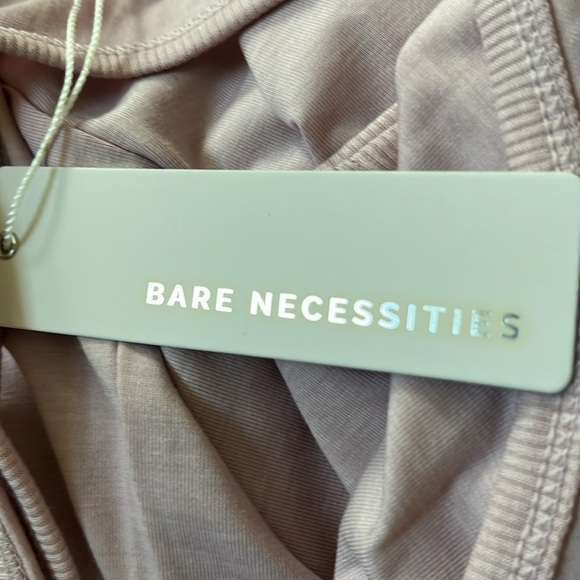 🆕 Bare Necessities Tank Top Pleated Size Small Rose Color - Picture 7 of 10